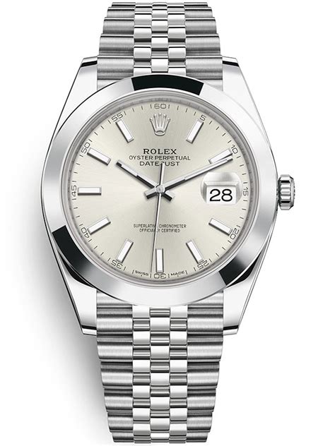 rolex datejust 41 2 tone silver dial|2023 Datejust 41mm 126300.